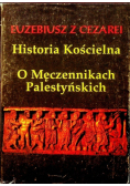 Historia kościelna o Męczennikach Palestyńskich reprint z 1924 r.