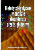 Metody statystyczne w analizie działalności przedsiębiorstwa