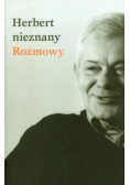 Herbert Nieznany Rozmowy
