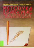 Metodyka pisania prac magisterskich i dyplomowych