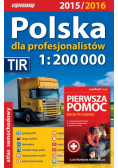 Polska dla profesjonalistów: Atlas samochodowy 1:200 000 + Pierwsza pomoc - krok po kroku, ExpressMap