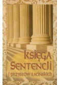 Księga sentencji i przysłów łacińskich