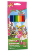 Kredki ołówkowe 12 kolorów