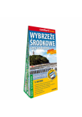 Wybrzeże Środkowe część zachodnia laminowana mapa turystyczna 1:50 000