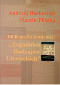 Bibliografia zawartości Zagadnień Rodzajów Literackich