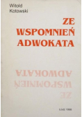 Ze wspomnień adwokata