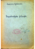 Propedeutyka filozofii 1938 r.