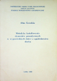 Metodyka kształtowania elementów prozodycznych