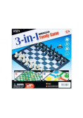 Szachy magnetyczne 3w1