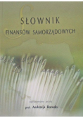 Słownik finansów samorządowych