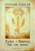 Żydzi i Niemcy: Eseje Listy Rozmowa