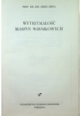 Wytrzymałość maszyn wirnikowych