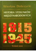 Historia stosunków międzynarodowych 1815 - 1945