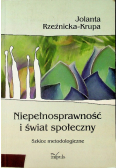 Niepełnosprawność i świat społeczny
