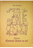 Pierwsza komunia święta na wsi 1947 r.