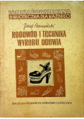 Rodowód i technika wyrobu obuwia