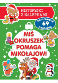 Miś Okruszek pomaga Mikołajowi