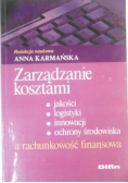 Zarządzanie kosztami a rachunkowość finansowa
