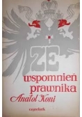 Ze wspomnień prawnika