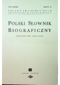 Polski słownik biograficzny Tom XXXVII Zeszyt 152