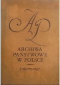 Archiwa państwowe w Polsce