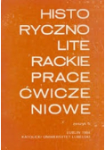 Historyczno literackie prace ćwiczeniowe