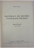 Materialy do historii fotografii polskiej