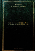 Historia literatury polskiej Suplement