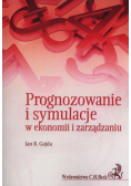 Prognozowanie i symulacje w ekonomii i zarządzaniu