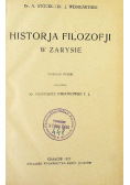 Historja filozofji w zarysie 1927 r.