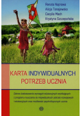 Karta indywidualnych potrzeb ucznia