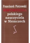Wspomnienia polskiego nauczyciela w Niemczech