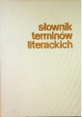 Słownik terminów literackich