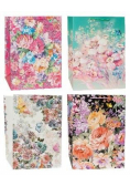 Torebka ozdobna 51x72x18cm kwiaty mix ROZETTE