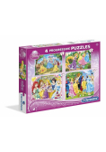 Puzzle Księżniczki 20+60+100+180