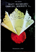 Haft richelieu obrusy serwety