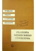Filozofia niemieckiego oświecenia