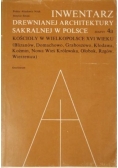 Inwentarz drewnianej architektury sakralnej w Polsce, z. 4a