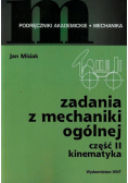 Zadania z mechaniki ogólnej Część 2 Kinematyka
