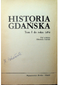 Historia Gdańska Tom I