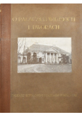 O pałacach wiejskich i dworach, 1925 r.