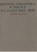 Kwestia ukraińska w Polsce w latach 1923 - 1929