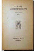 Corpvs  Christianorvm