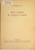 Bóg Jeden w Trójcy Osób Tom 2