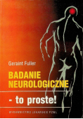 Badania neurologiczne to proste