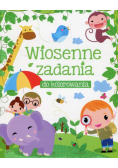 Wiosenne zadania do kolorowania