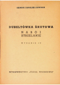 Dubletówka śrutowa nabój strzelanie 1949 r.