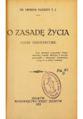 O zasadę życia nauki rekolekcyjne 1923 r.