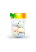 Jajka plastikowe MIX 6cm 6szt