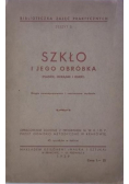 Szkło i jego obróbka 1939 r.